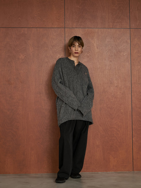 【 予約:11月中旬 】ALPACA MIX TUNIC PO /Y254-91123